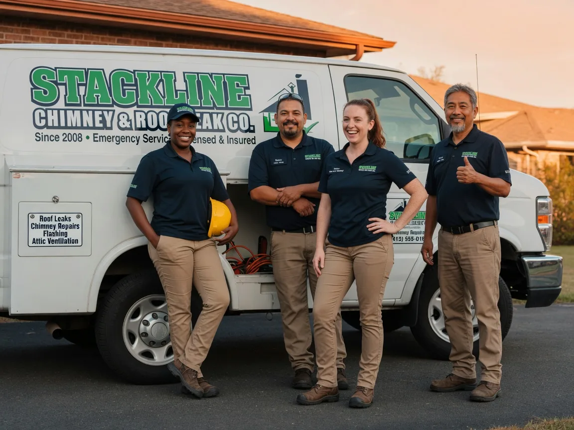 Chimney flashing repair company in Laurel, MD